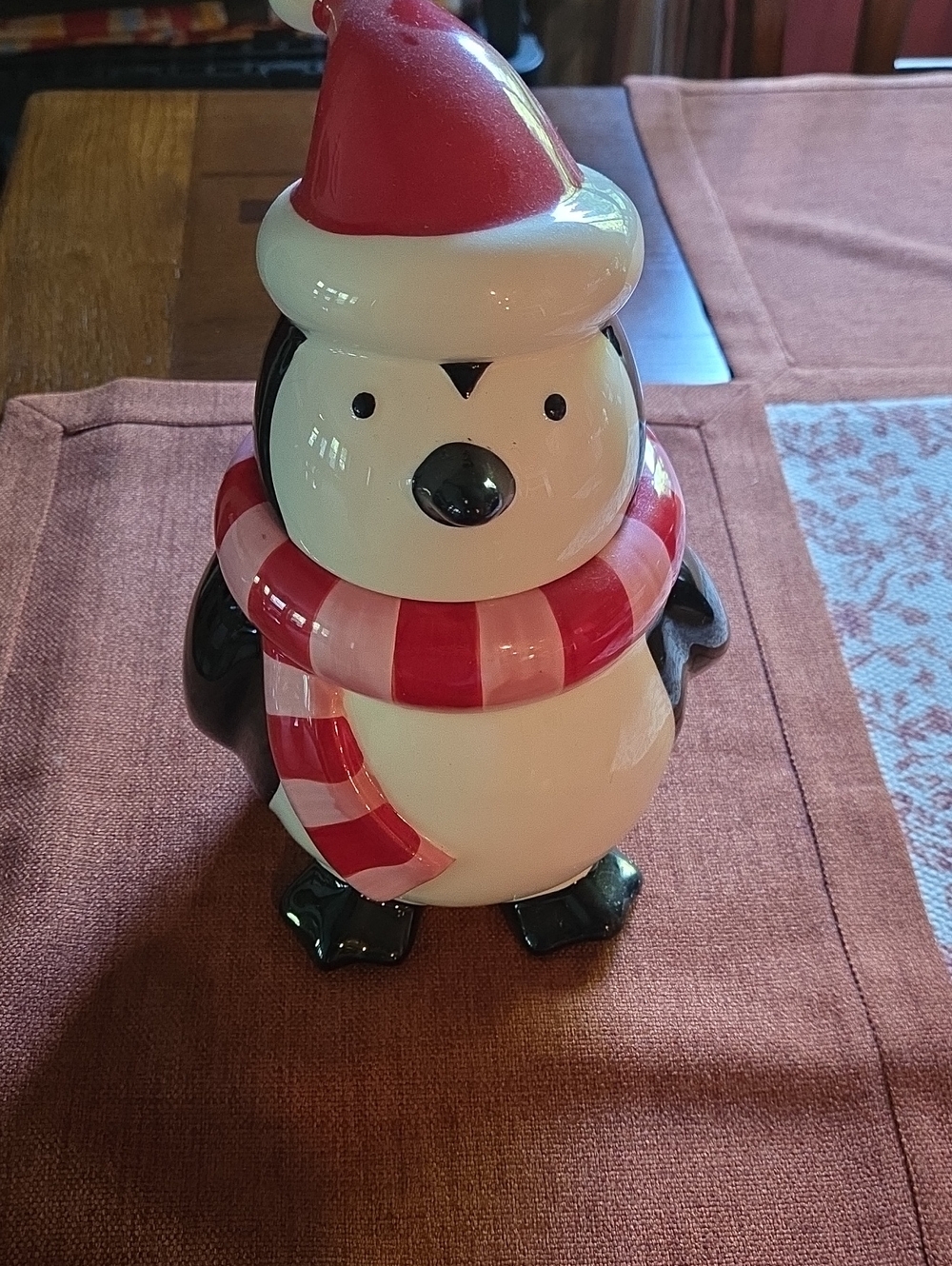 Penguin Cookie Jar